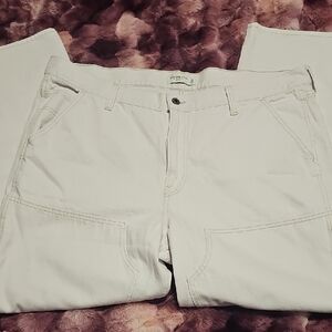 Abercrombie & Fitch Cream Denim Jeans